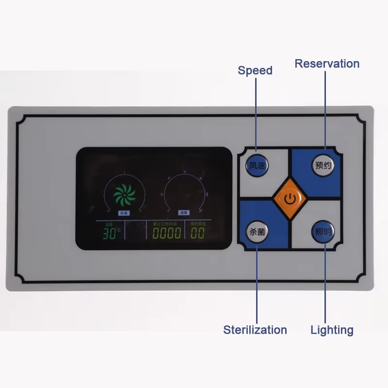 Horizontal laminar flow hood details (2)