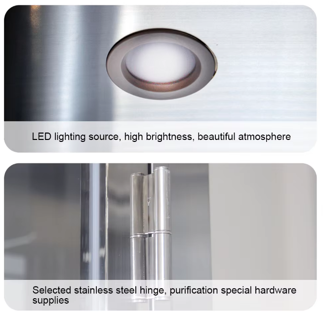 Single person air shower room details (3)